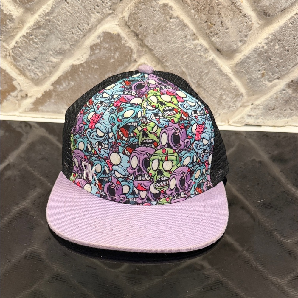 Colorful Zombie Kids Graphic Hat